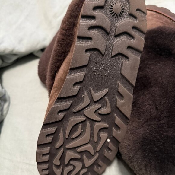 UGG folded over fur boots Size 9 - Picture 10 of 13